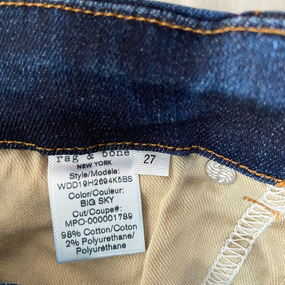 Rag & Bone Nina High-Rise Cigarette Jeans - Picture 5 of 8